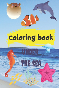 Coloring Book Under The Sea