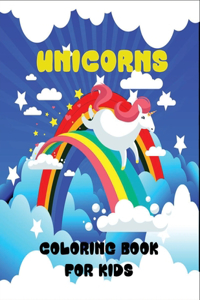 Unicorns coloring book for kids