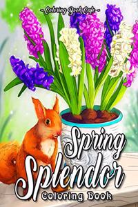 Spring Splendor Coloring Book