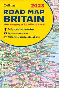 Collins Road Atlas - 2023 GB Map of Britain
