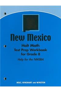 Holt Mathematics: Test Prep Workbook Grade 8