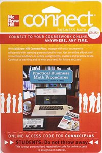 Connect 1-Semester Access Card for Practical Business Math Procedures