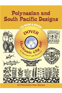 Polynesian and Oceanian Designs CD-Rom and Book