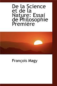 de La Science Et de La Nature