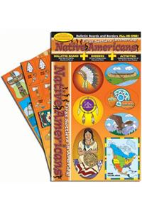 Native Americans - First Settlers in America! Bulletin Boards with Borders