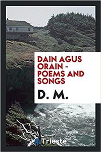 Dain Agus Orain - Poems and Songs