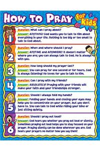 How to Pray for Kids Chart