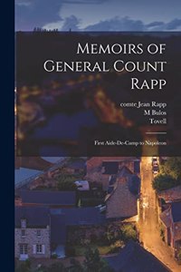 Memoirs of General Count Rapp