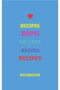 Recipes Notebook