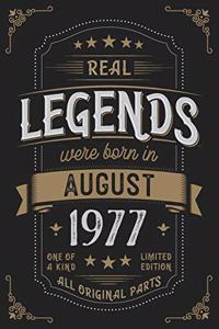 Real Legends were born in August 1977