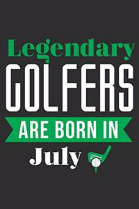 Legendary Golfers Are Born In July