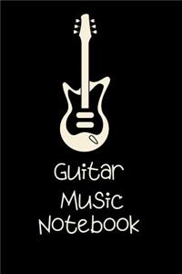 Guitar Music Notebook
