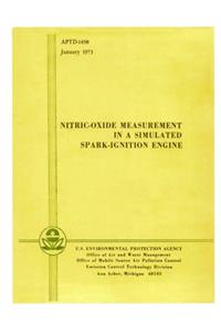 Nitric-Oxide Measurement in a Simulated Spark-Ignition Engine