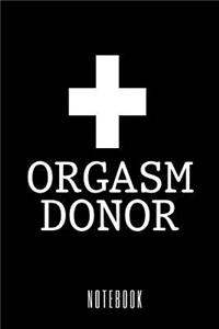 Orgasm Donor - Notebook