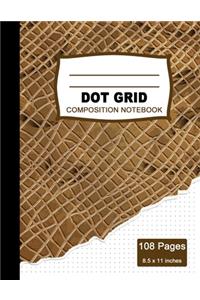 Dot Grid Composition Notebook