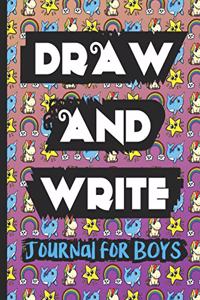 Draw and Write Journal for Boys