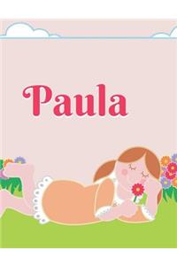 Paula Personalized Sketchbook Journal Notebook