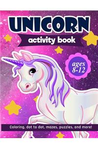 Unicorn Activity Book