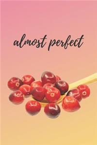Cranberry Lovers Blank Lined Journal Notebook