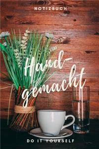 Handgemacht Notizbuch Do it yourself