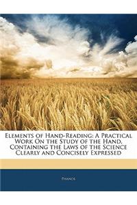 Elements of Hand-Reading