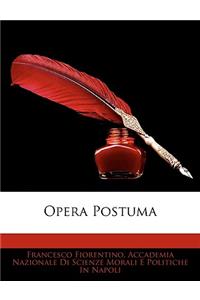 Opera Postuma