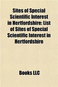Sites of Special Scientific Interest in Hertfordshire
