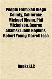 People from San Diego County, California