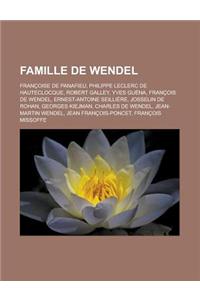 Famille de Wendel