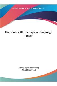 Dictionary Of The Lepcha-Language (1898)