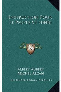 Instruction Pour Le Peuple V1 (1848)