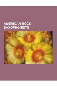 American Rock Saxophonists