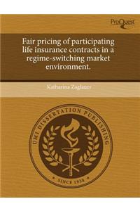 Fair Pricing of Participating Life Insurance Contracts in a Regime-Switching Market Environment
