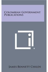 Colombian Government Publications