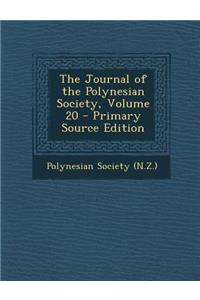 Journal of the Polynesian Society, Volume 20