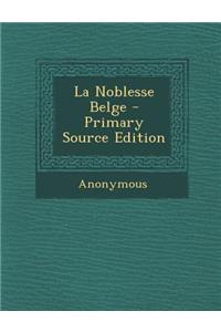 La Noblesse Belge