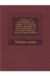 History of Hom Opathy