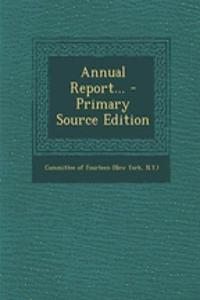 Annual Report...