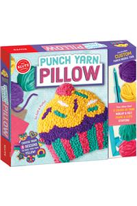 Punch Yarn Pillow