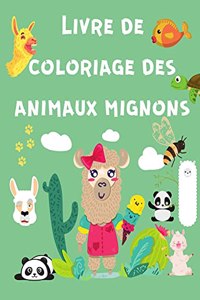 Livre de Coloriage des Animaux Mignons
