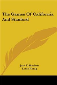 The Games Of California And Stanford