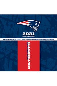 New England Patriots 2021 Box Calendar