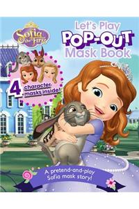 Disney Junior Sofia the First Let's Play Pop-Out Mask Book