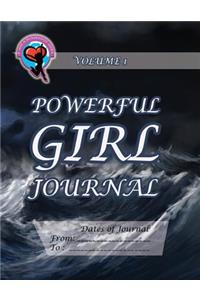 Powerful Girl Journal - Turbulent Ocean: Volume 1