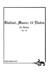 Giuliani: 24 Etudes for Guitar (Op. 100)