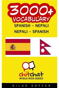 3000+ Spanish - Nepali Nepali - Spanish Vocabulary