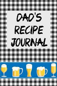 Dad's Recipe Journal