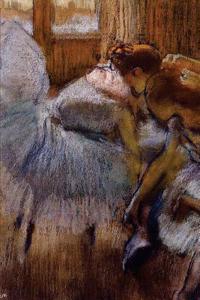 ''Dancers Relaxing'' by Edgar Degas
