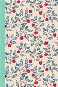 Sketchbook: Apples 6x9 - Blank Journal with No Lines - Journal Notebook with Unlined Pages for Drawing and Writing on Blank Paper