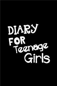 Diary For Teenage Girls